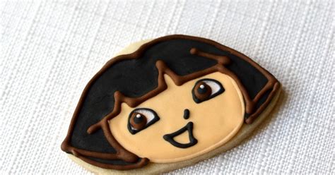 I Heart Baking Dora The Explorer Cookies