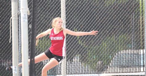 Madison Smiths Discus Title Highlights First Two Days Of State Track