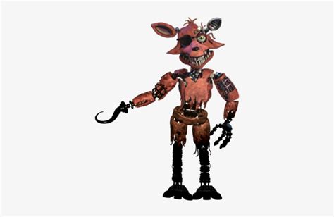 Withered Foxy Five Nights At Freddys 2 Withered Foxy Png Image