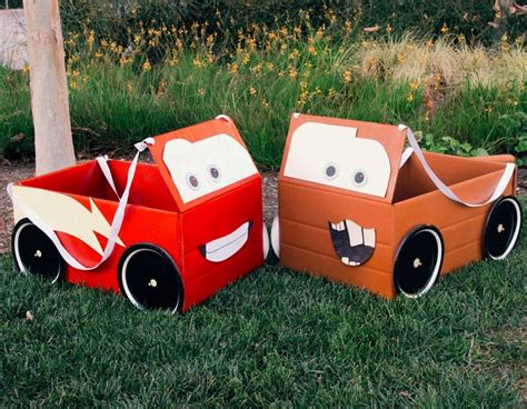 McQueen Mater Box Car Costumes Costumes In 2019 Cars Halloween