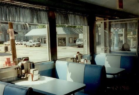 See more ideas about diner booth, kitchen booths, diner. 1950's New Jersey style Diner from movie, "Looking for an ...