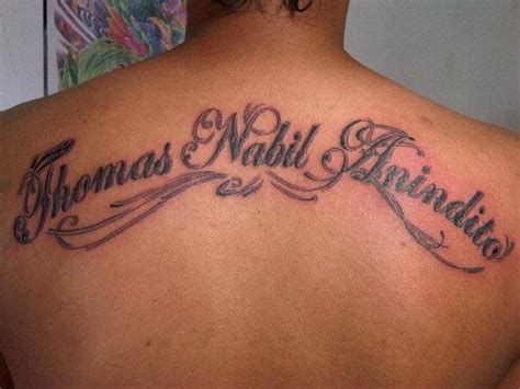 E Tattoo: Tato tulisan