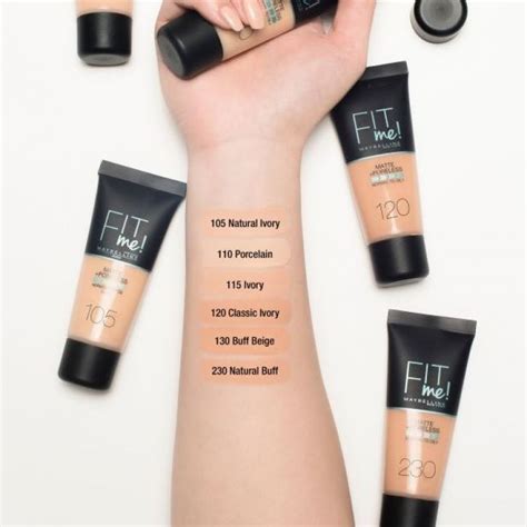 Maybelline fit me powder foundation review on oily acne prone skin shades used: Noministnow: Harga Liquid Foundation Make Over