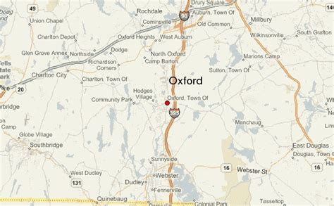 Oxford Massachusetts Location Guide