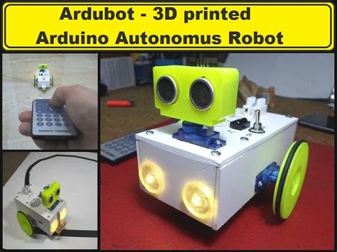 Ardubot 3d Printed Arduino Nano Robot Arduino Project Hub