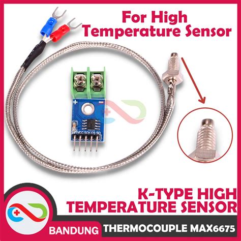 Jual K Type K Thermocouple Max6675 Module High Temperature Sensor For Arduino Sensor Suhu