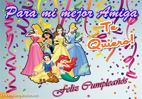 Tarjetas De Feliz Cumpleaños Con Las Princesas Descargar Imágenes Gratis