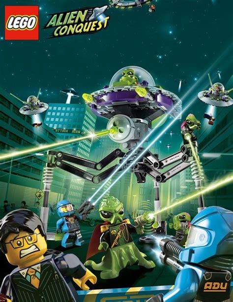 La Cueva Del Lobo Lego Alien Conquest ¡nos Invaden Invasión