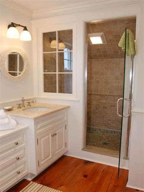Walk in steam shower ideas. Love the window in walk in shower for more lighting ...