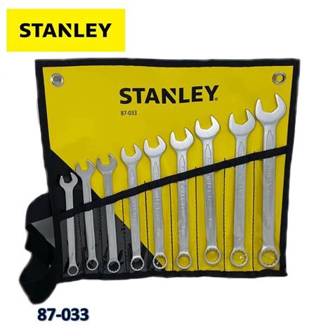 Stanley Combination Wrench Set 9pc 87 033 Shopee Philippines