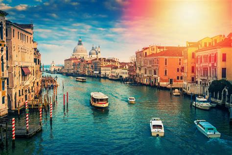 grand canal one of the top attractions in venice italy
