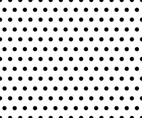 Black And White Polka Dot Pattern Background Vector Vector Art At Vecteezy