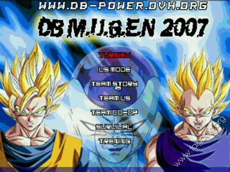 Battle of gods (2013), dragon ball: Dragon Ball Z MUGEN Edition 2007 - Download Free Full Games | Fighting games