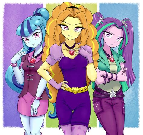 The Dazzlings By Ryou14 My Little Pony Equestria Girls Equestria