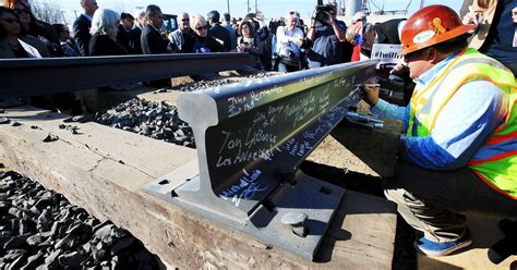 Ground Broken On Controversial California Bullet Train Project Los