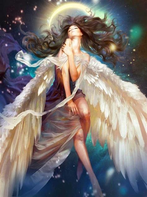 Pin Di My Passion Sweet Su Angels Arte Fantasy Illustrazione
