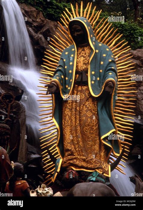 Black Virgins Guadalupe The Radiant Image Of The Black Virgin Of Guadalupe At Villa Guadalupe