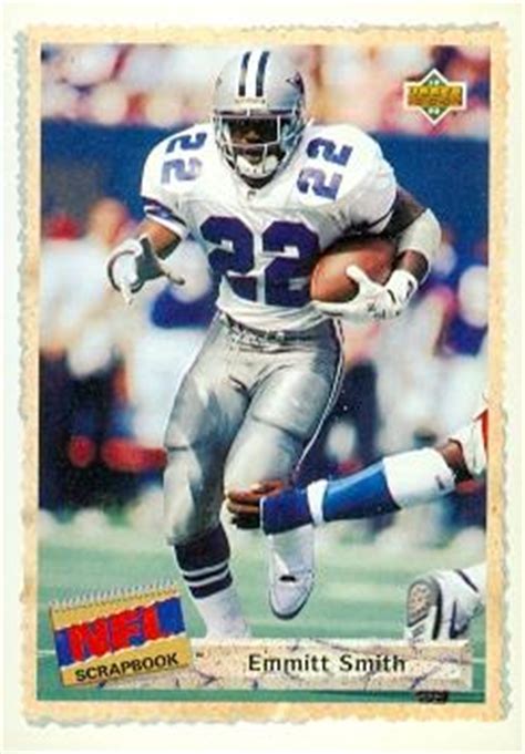 Check out our emmitt smith card selection for the very best in unique or custom, handmade pieces from our birthday cards shops. Emmitt Smith Football Card (Dallas Cowboys) 1992 Upper Deck #516