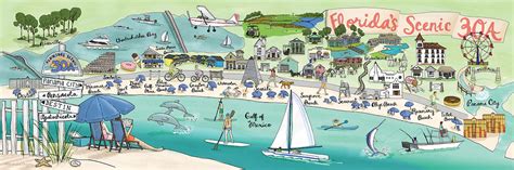 Let yourself be taken away! Jigsaw Puzzle - Scenic 30A | Blue Giraffe 30a
