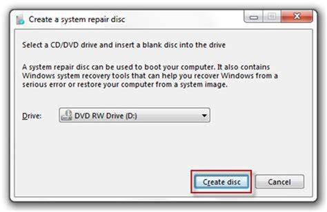 3 Best Methods To Create A Windows 7 Recovery Disk For Your Pc