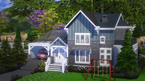 Sims 4 Seasons House Build Youtube