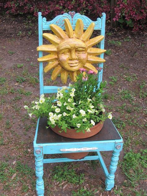 Basically, what you need to do in the case of a classical chair is to make a hole in the seat. 22 Cool Chair planter ideas for Home and Garden | Balcony Garden Web