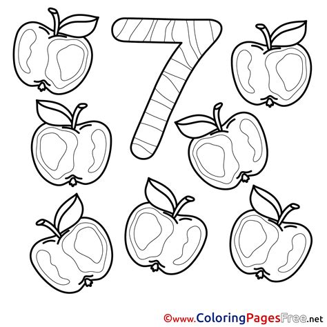 Number 7 Drawing At Getdrawings Free Download