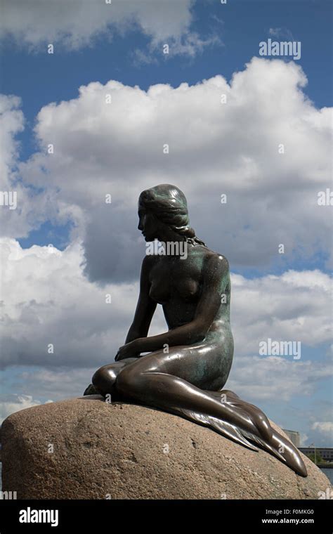 The Little Mermaid Statue Copenhagen Denmark Stock Photo Alamy
