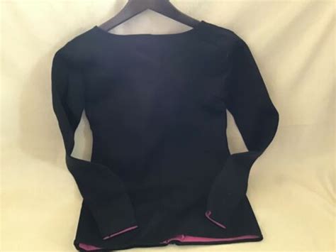Ausom Womens Thermal Body Shaper Long Shirt Workout Shapewear Xl Us