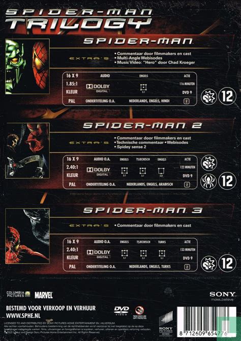 Spider Man Trilogy Dvd 2012 Dvd Lastdodo