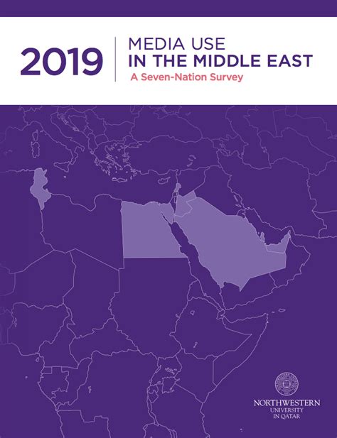 Media Use In The Middle East 2019 A Seven Nation Survey Northwestern