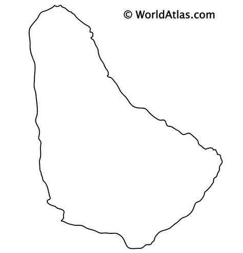 Maps Of Barbados Blankworldmaps Images And Photos Finder
