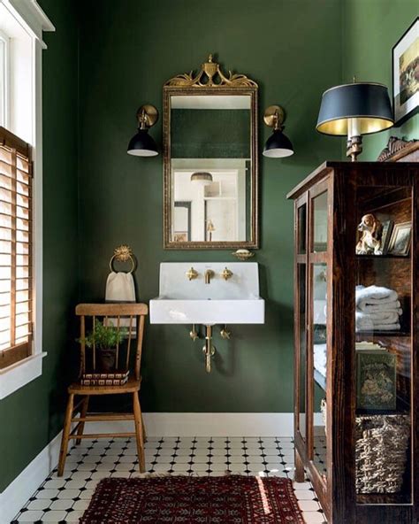 Dark Green Bathroom Online Discount, Save 59% | jlcatj.gob.mx