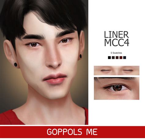 Gpme M Liner Cc4 The Sims 4 Skin Sims Sims 4 Mods
