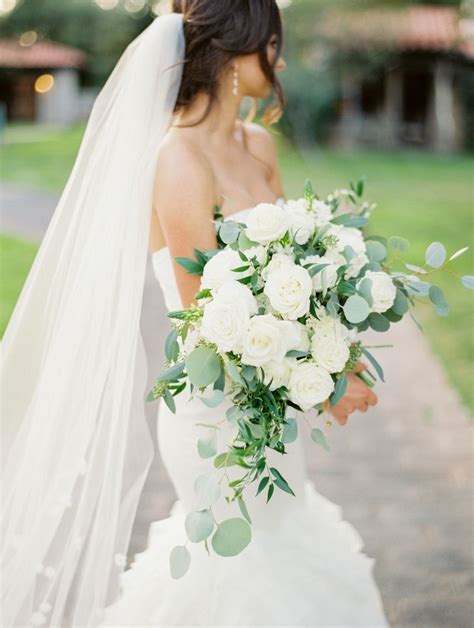 A Classic White And Greenery Wedding With Rustic Charm