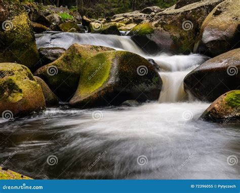 Blurred River Stream Detail Stock Image Image Of Fall Outdoor 72396055