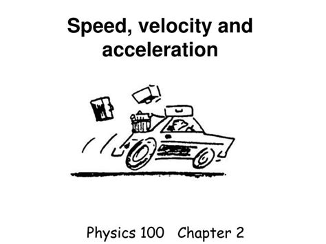 Ppt Speed Velocity And Acceleration Powerpoint Presentation Free