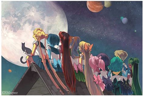 Sailor Moon Fan Art Illustration Print