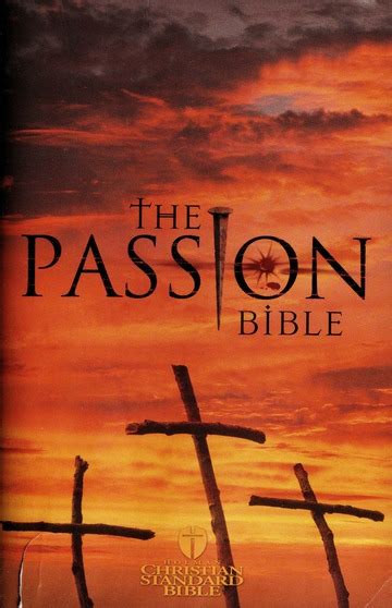 The Passion Bible Holman Christian Standard Bible Red Letter Text