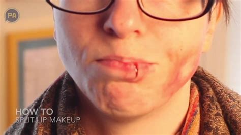 The gel from an aloe vera plant can be used to treat a split lip. Halloween How To: Split Lip Makeup - YouTube