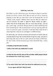 Free interactive exercises to practice online or download as pdf to print. Earth day worksheets