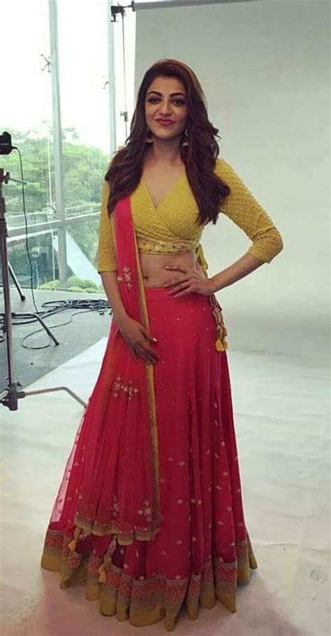 Actress shraddha kapoor, age 32. Kajal Agarwal Navel Show Photo Shoot In Red Lehenga Yellow ...