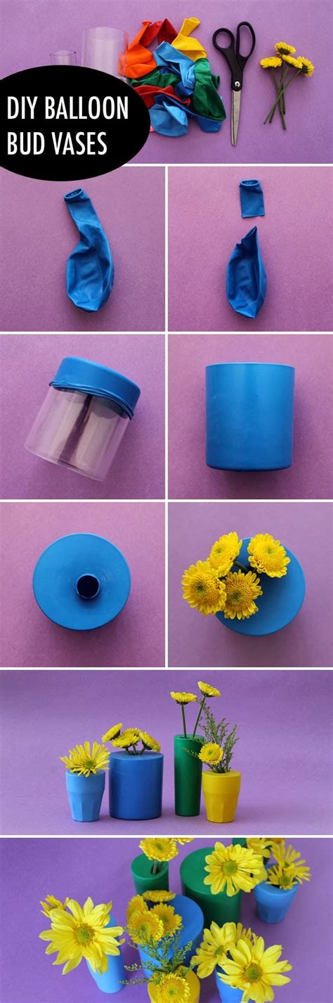 Popular Diy Crafts Blog How To Make Balloon Bud Vases Balloons