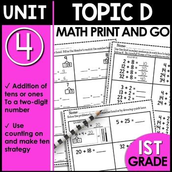 1st grade math worksheets arranged according to grade 1 topics. Math Worksheets 1st Grade tens and ones | TpT