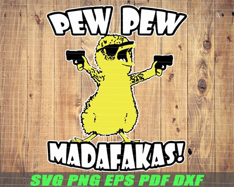 Pew Pew Madafakas Svg Png Custom File Format Printable Etsy