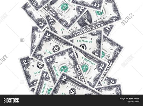 2 Us Dollars Bills Image And Photo Free Trial Bigstock