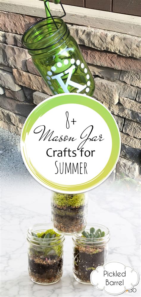 8 Mason Jar Crafts For Summer Pickled Barrel