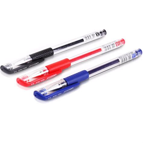 High Quality Black Gel Pen 05mm 3pcs Or 12pcspackage Gel Ink Pen