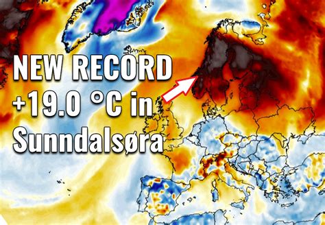 Scandinavia Has Broken Its Highest Ever Winter Temperature Record
