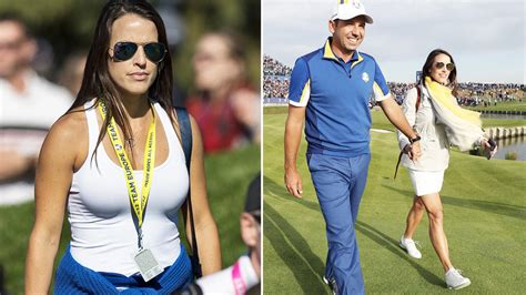 Ryder Cup 2021 Sergio Garcias Wife Slams American Golf Fans Yahoo Sport
